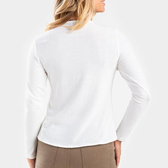 Francesca's | NWT Eliza Front Tie Basic Top - Picture 13 of 15